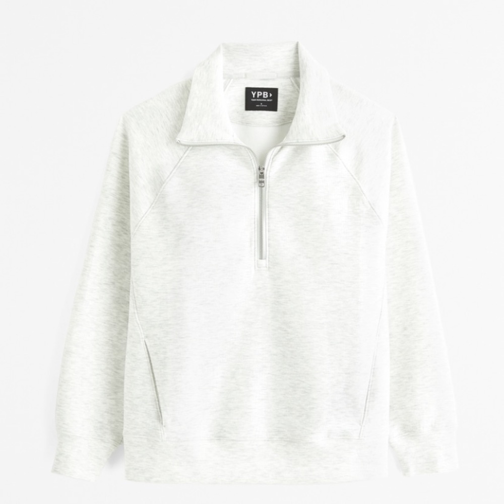 NWT Abercombie YPB neoKNIT Half-Zip